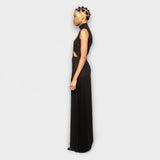 Κριστεν - Μαξι dress with folds and folds σε σχεμα κλειδομαι
