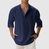 Λιμβουσέ – Αναπνευσμον λινό πουκάμισο