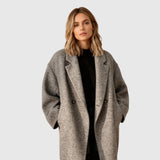 Ελένα – Γυναικείο Oversize Χειμερινό Παλτό