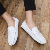 Αναπαυτικά Δερμάτινα Καλοκαιρινά Loafers
