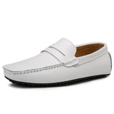 Αναπαυτικά Δερμάτινα Καλοκαιρινά Loafers