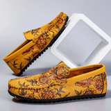 Λεοπάρδαλη Δερμάτινα Loafers