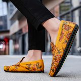 Λεοπάρδαλη Δερμάτινα Loafers