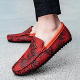 Λεοπάρδαλη Δερμάτινα Loafers