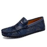 Λεοπάρδαλη Δερμάτινα Loafers