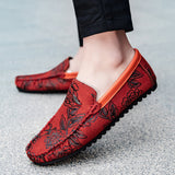 Λεοπάρδαλη Δερμάτινα Loafers