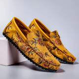 Λεοπάρδαλη Δερμάτινα Loafers
