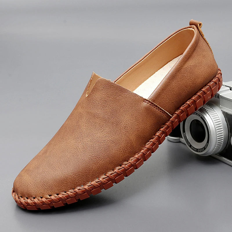 Σαντορίνη Δερμάτινα Loafers