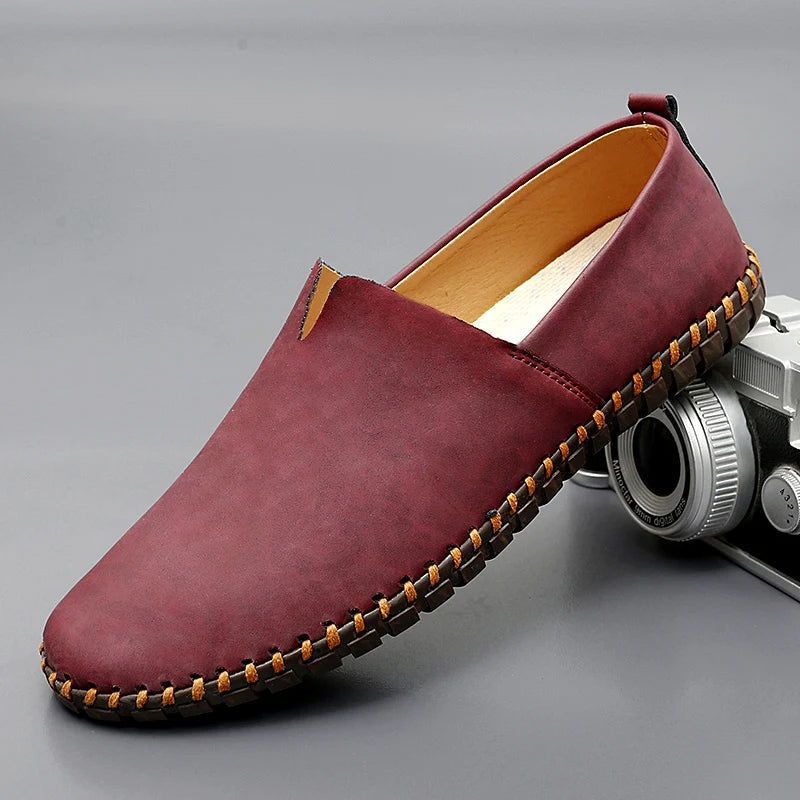 Σαντορίνη Δερμάτινα Loafers