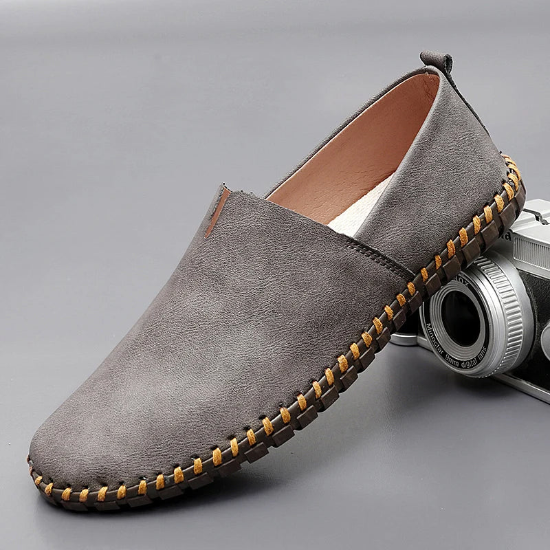 Σαντορίνη Δερμάτινα Loafers