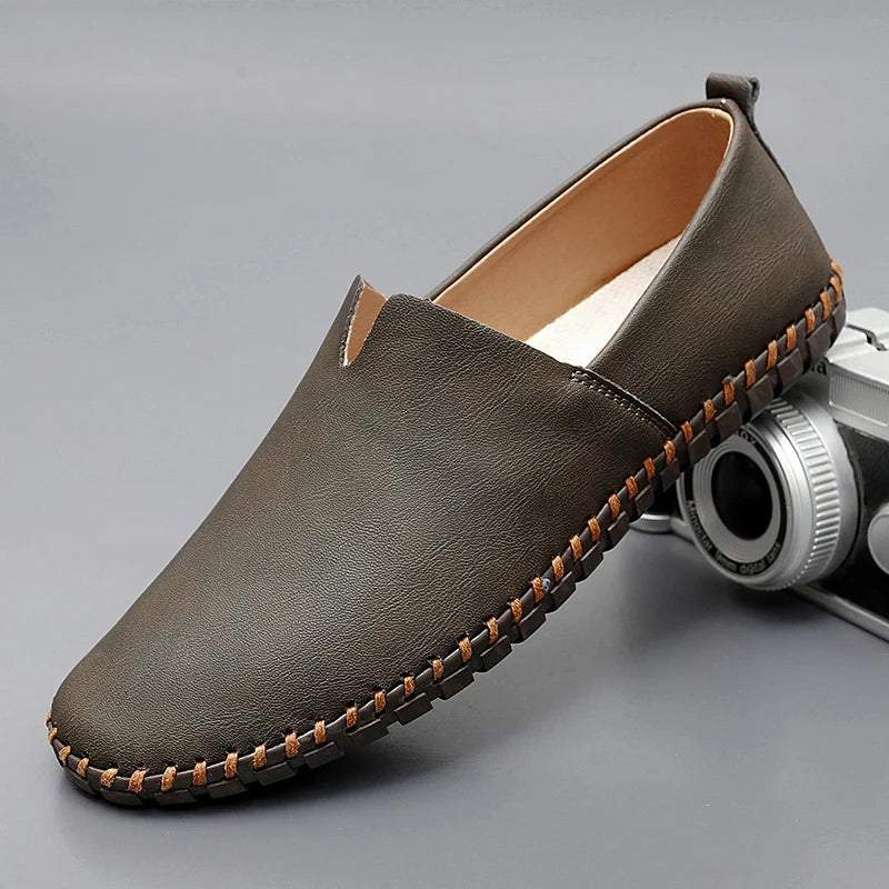Σαντορίνη Δερμάτινα Loafers