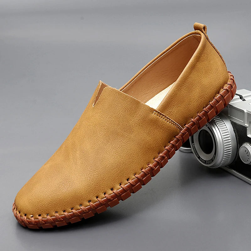 Σαντορίνη Δερμάτινα Loafers