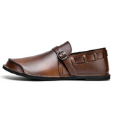 Σφιχτά Δερμάτινα Loafers