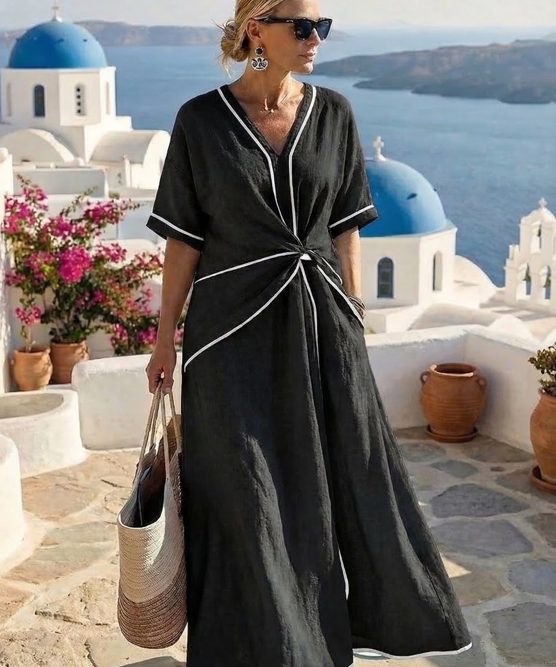 Σαντορίνη™ Καλοκαιρινό Φόρεμα