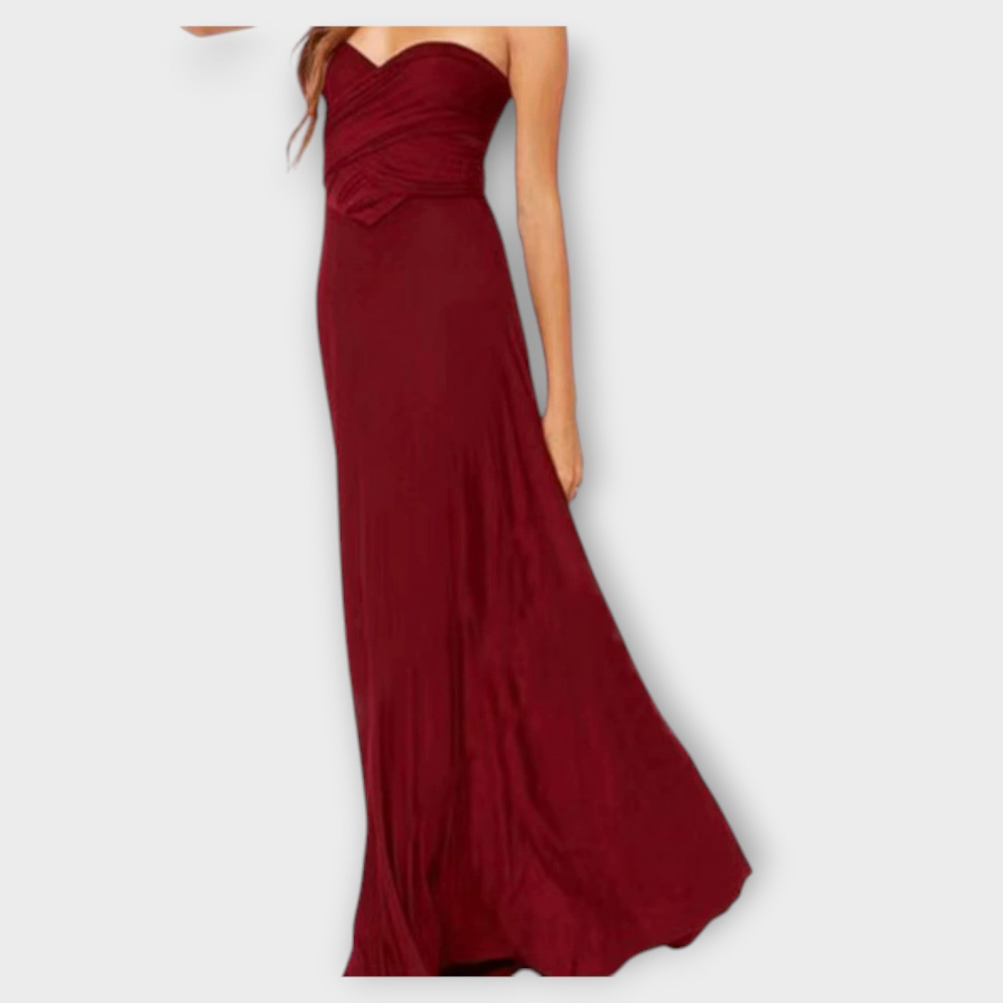 Zara - Μάξι φόρεμα με κρουαζέ τελείωμα