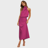 Benthe | Midi Φόρεμα με Περισσότερα Off-the-Shoulder