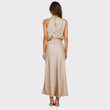 Benthe | Midi Φόρεμα με Περισσότερα Off-the-Shoulder